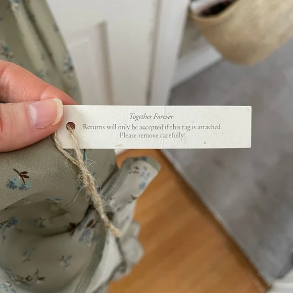 NWT Christy Dawn Vaughn Dress size small in Mums Ditsy Fern - Picture 10 of 11